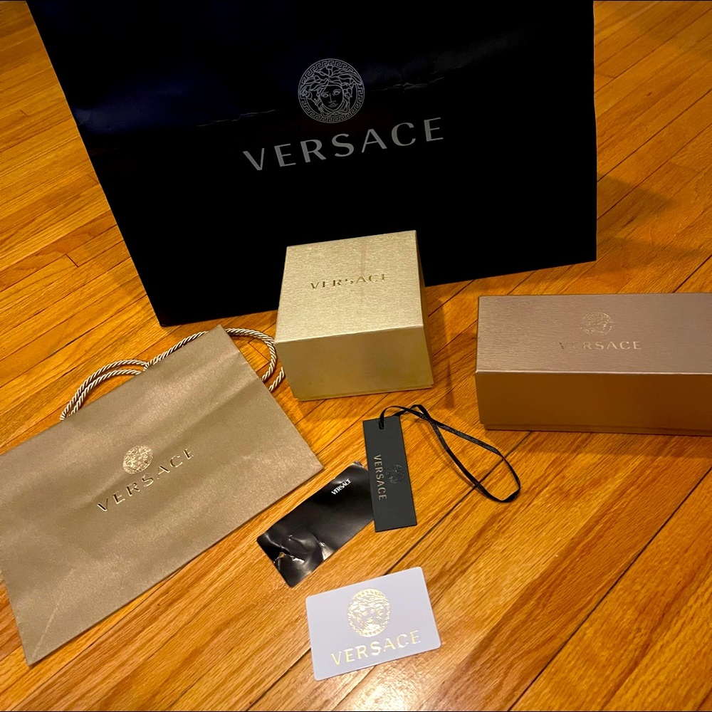Versace Bags Totes Card Gift Box Tags